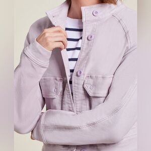 Tribal Women's Lavender Jean Jacket